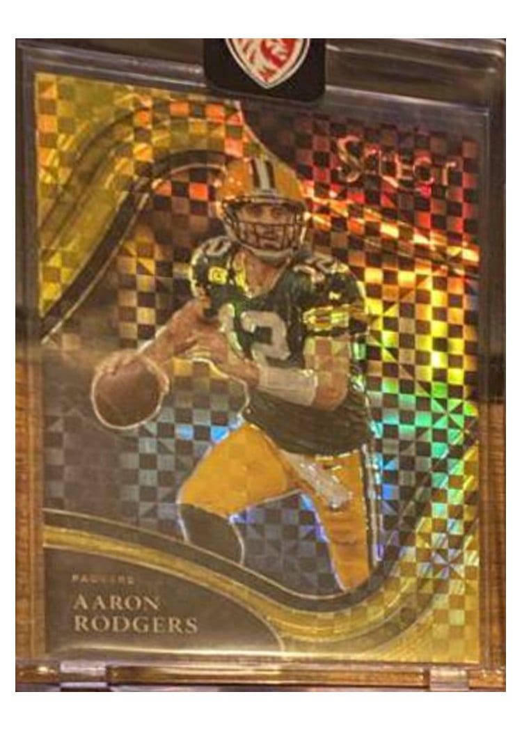 2021 Panini Select Base Set Aaron Rodgers #314 card