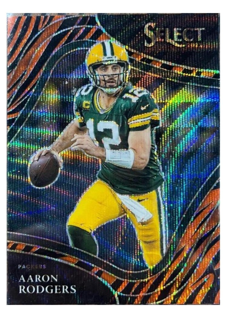 2021 Panini Select Base Set Aaron Rodgers #314 card
