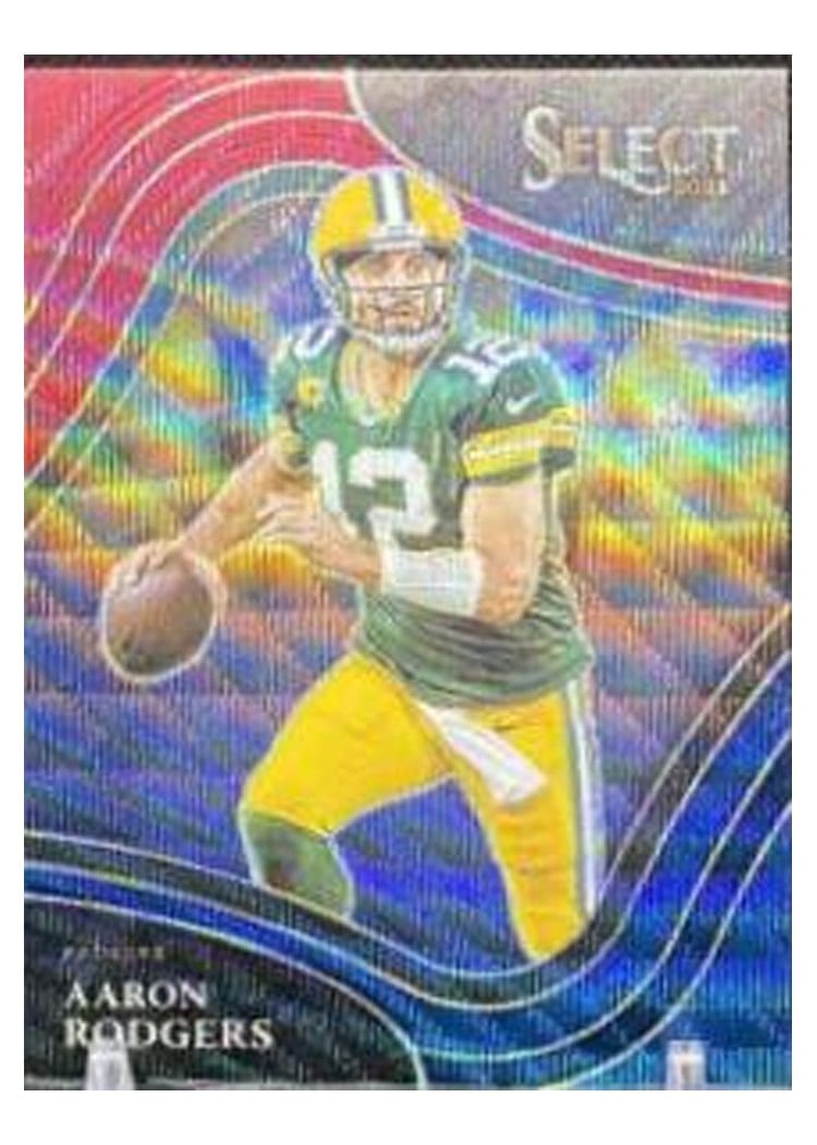 2021 Panini Select Base Set Aaron Rodgers #314 card
