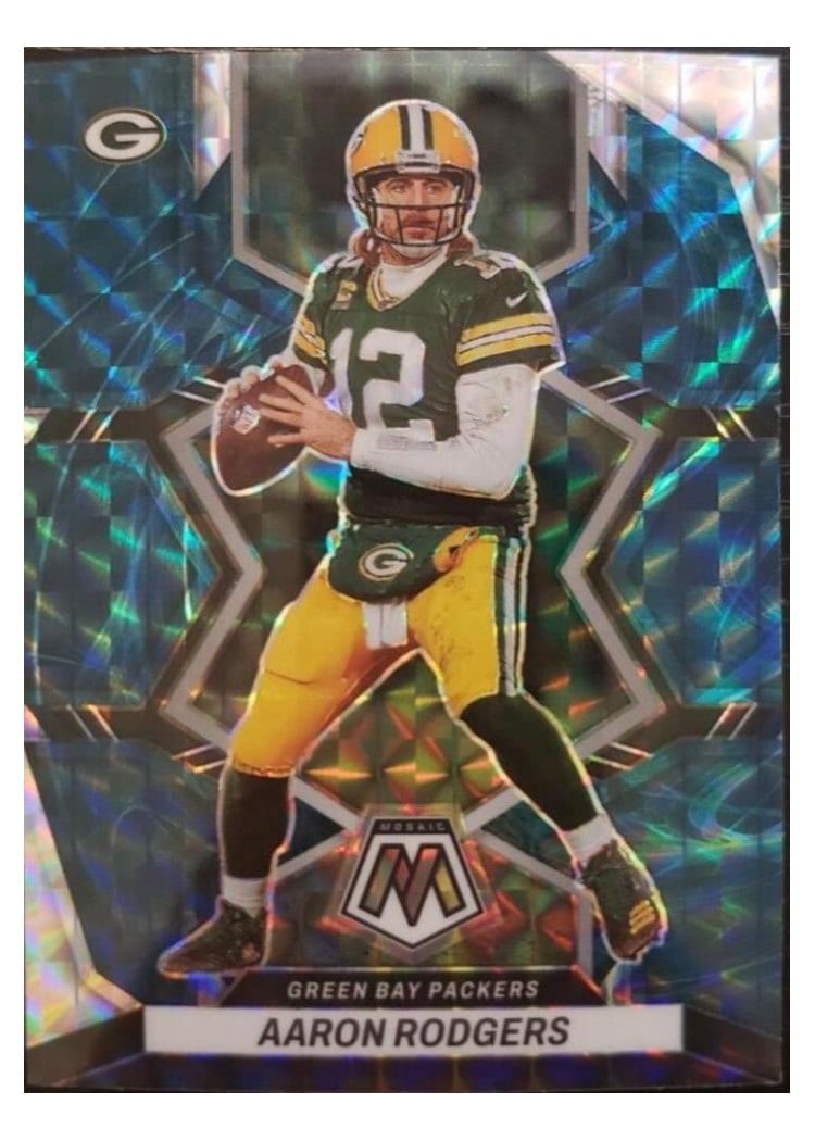 2022 Panini Mosaic Aaron Rodgers #69 card