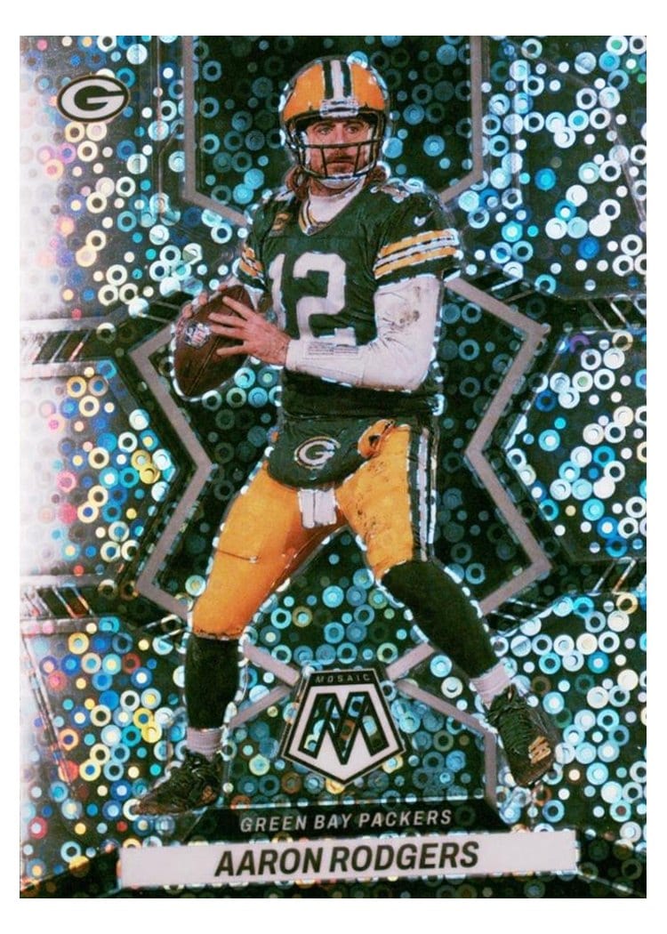 2022 Panini Mosaic Aaron Rodgers #69 card