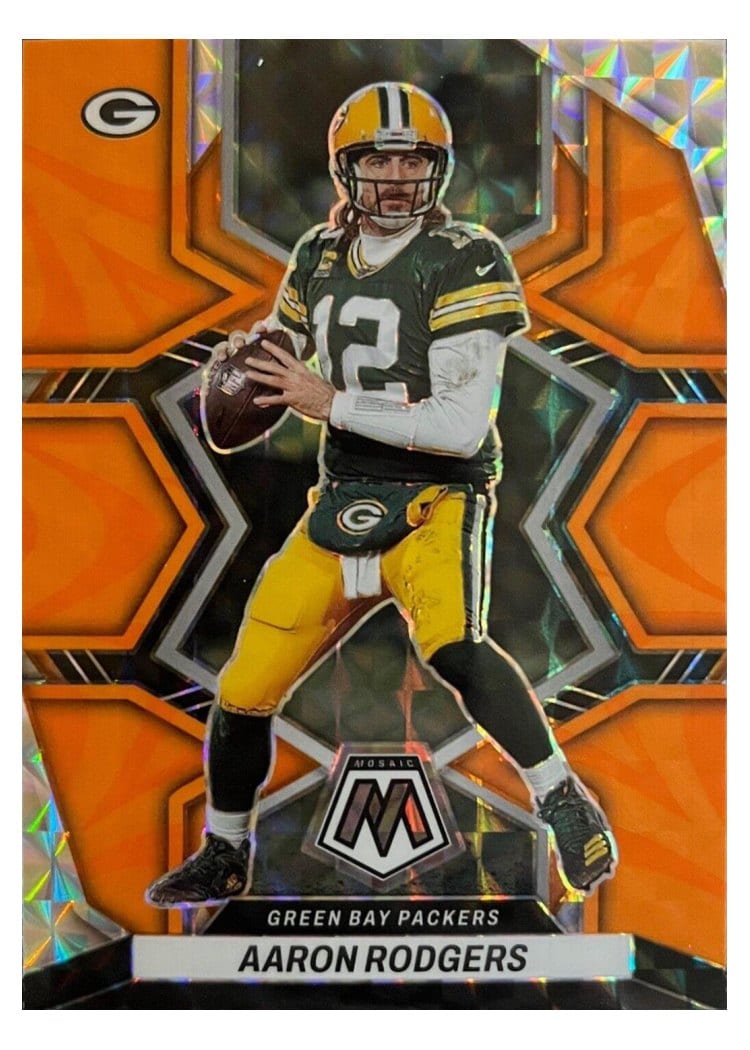 2022 Panini Mosaic Aaron Rodgers #69 card