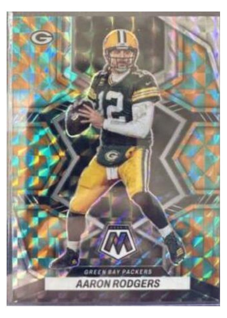 2022 Panini Mosaic Aaron Rodgers #69 card