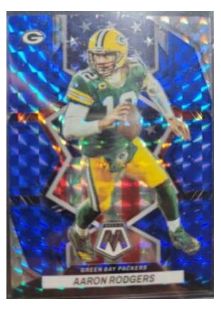 2022 Panini Mosaic Base Set Aaron Rodgers #252 card