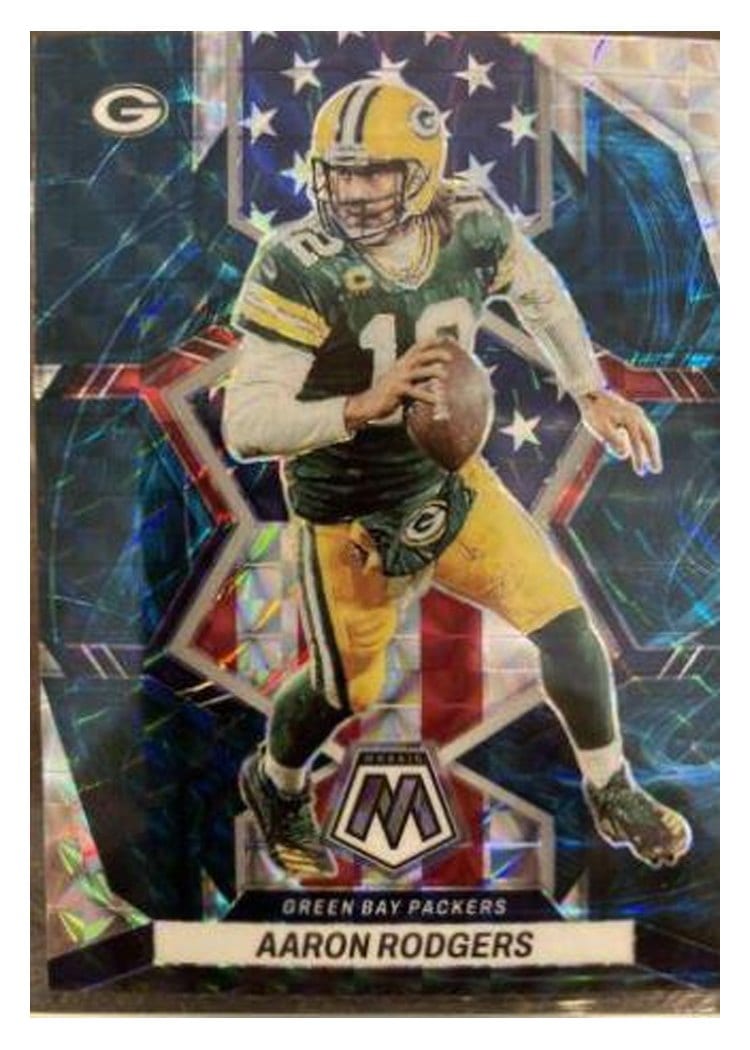 2022 Panini Mosaic Base Set Aaron Rodgers #252 card