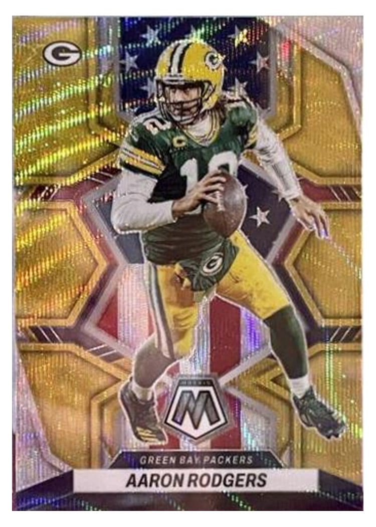 2022 Panini Mosaic Base Set Aaron Rodgers #252 card