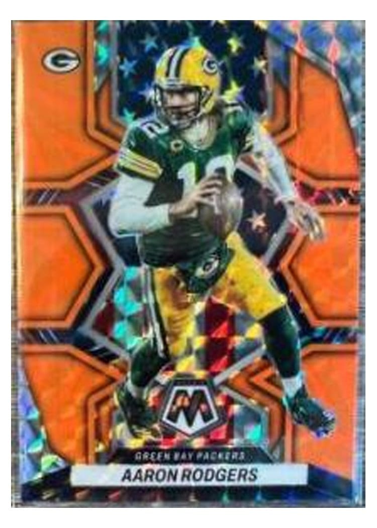 2022 Panini Mosaic Base Set Aaron Rodgers #252 card