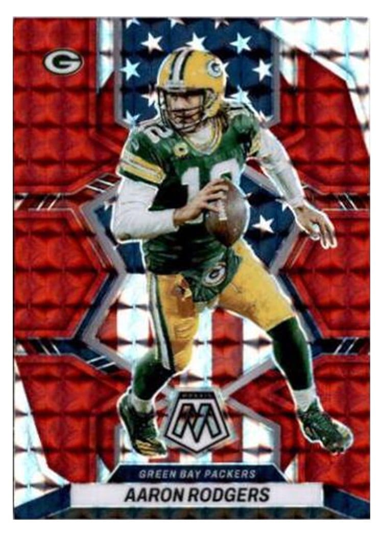 2022 Panini Mosaic Base Set Aaron Rodgers #252 card