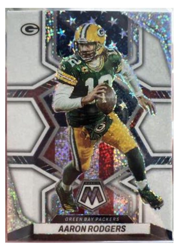 2022 Panini Mosaic Base Set Aaron Rodgers #252 card