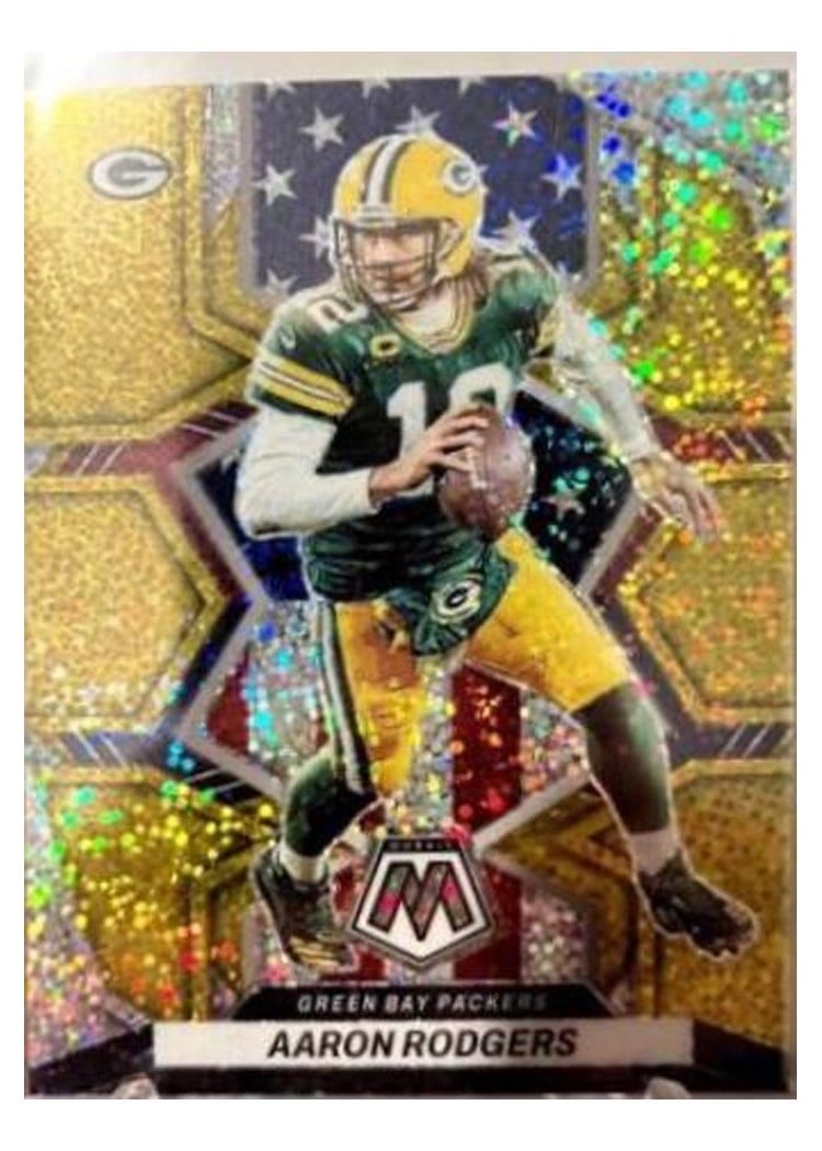2022 Panini Mosaic Base Set Aaron Rodgers #252 card
