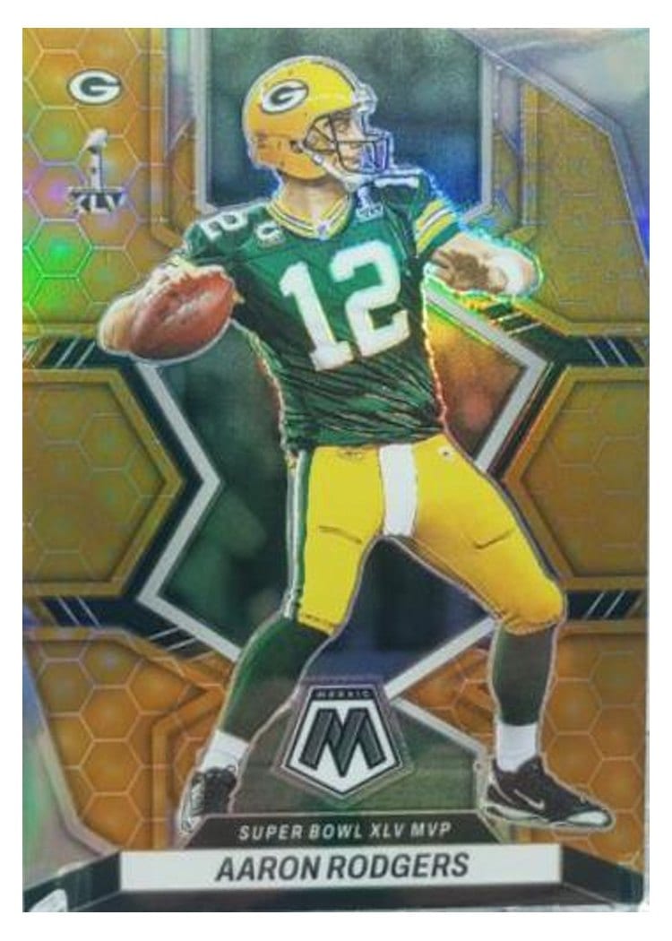 2022 Panini Mosaic Base Set Aaron Rodgers #294 card