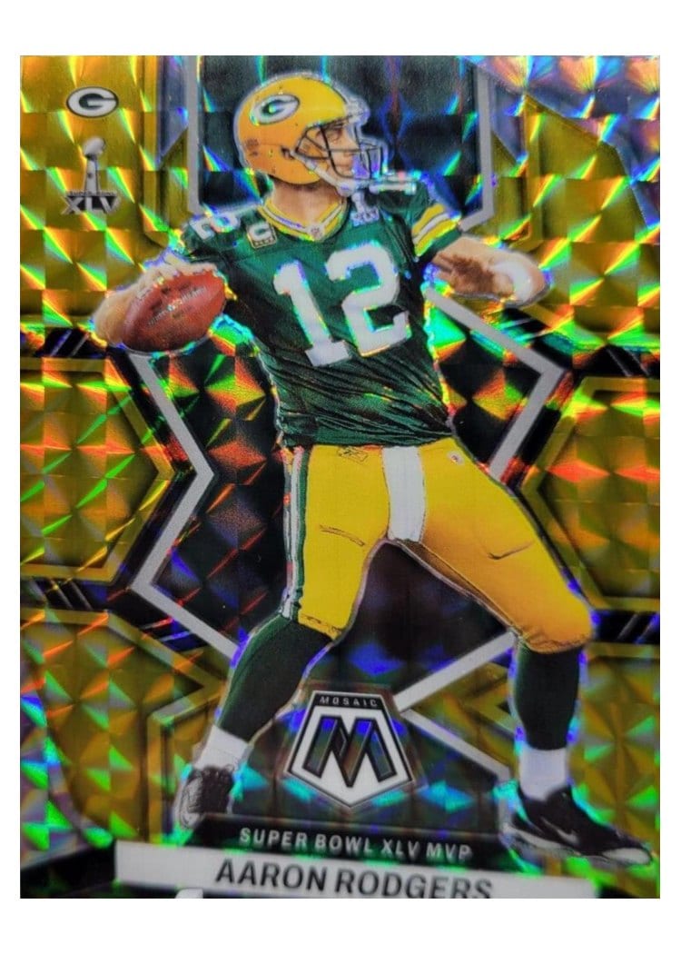 2022 Panini Mosaic Base Set Aaron Rodgers #294 card