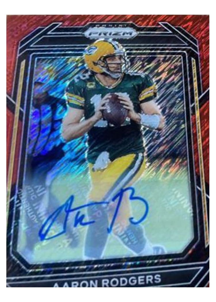 2022 Panini Prizm Base Set Aaron Rodgers #103 card