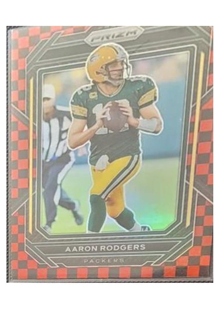 2022 Panini Prizm Base Set Aaron Rodgers #103 card