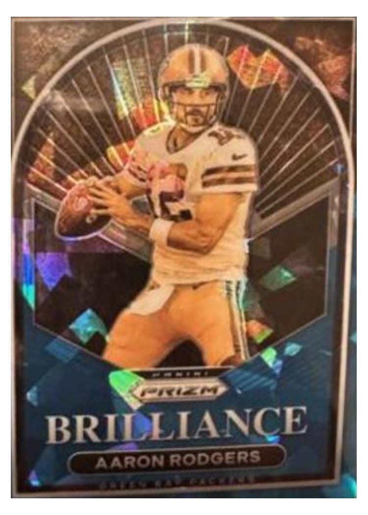 2022 Panini Prizm Base Set Aaron Rodgers #103 card