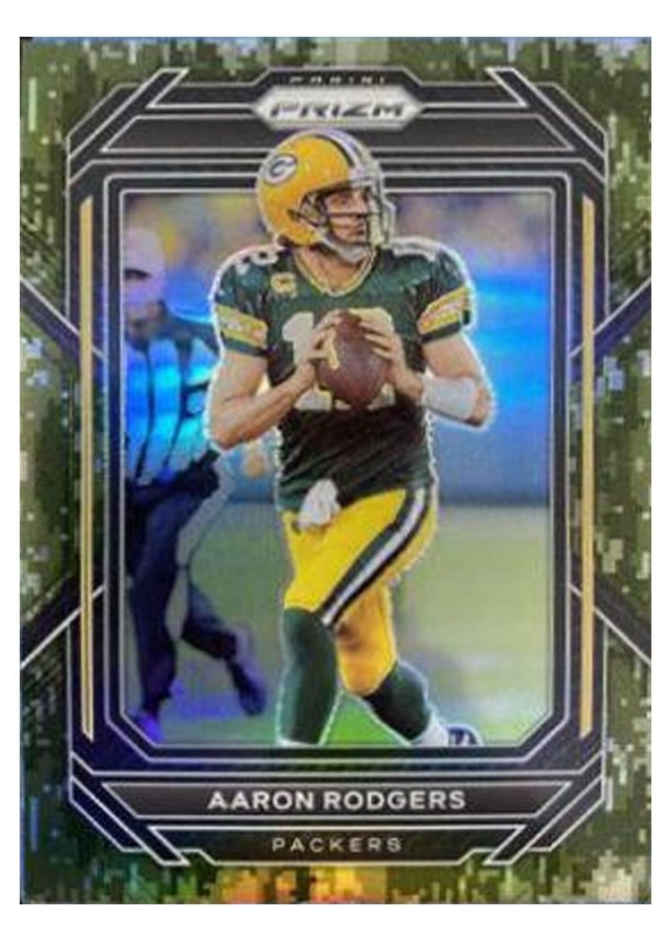 2022 Panini Prizm Base Set Aaron Rodgers #103 card