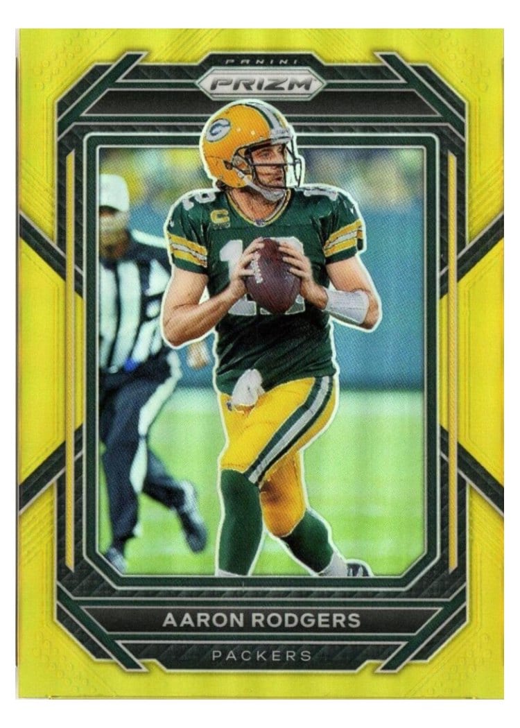 2022 Panini Prizm Base Set Aaron Rodgers #103 card