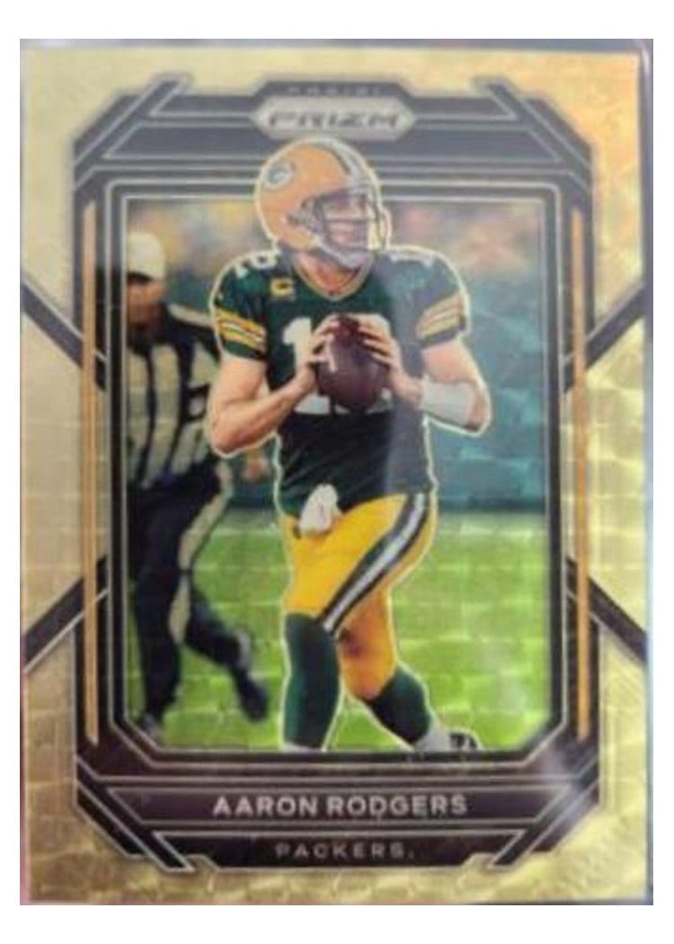 2022 Panini Prizm Base Set Aaron Rodgers #103 card