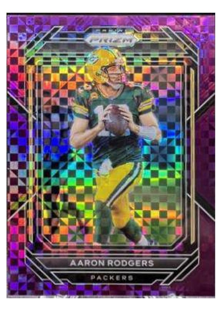 2022 Panini Prizm Base Set Aaron Rodgers #103 card