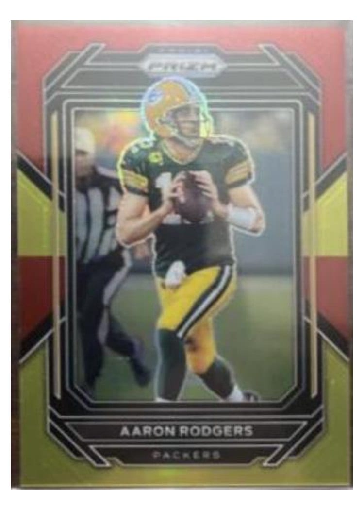 2022 Panini Prizm Base Set Aaron Rodgers #103 card