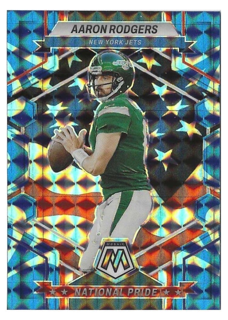 2023 Panini Mosaic Base Set Aaron Rodgers #253 card
