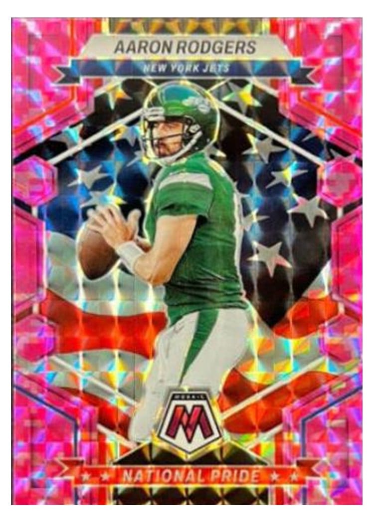 2023 Panini Mosaic Base Set Aaron Rodgers #253 card