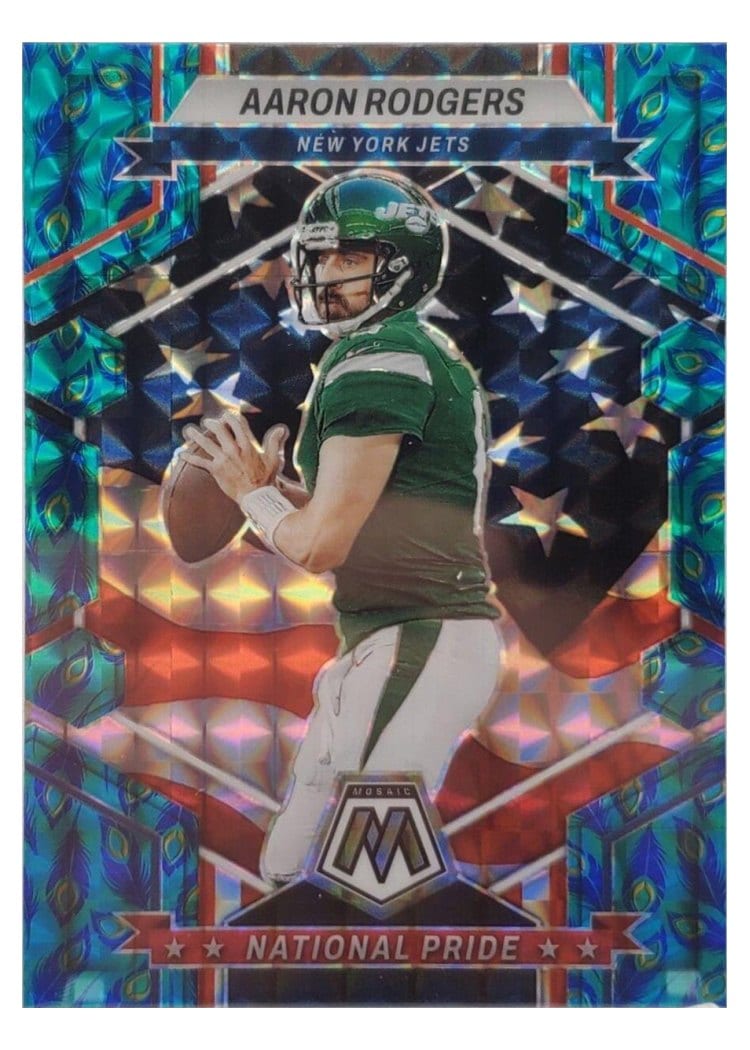 2023 Panini Mosaic Base Set Aaron Rodgers #253 card