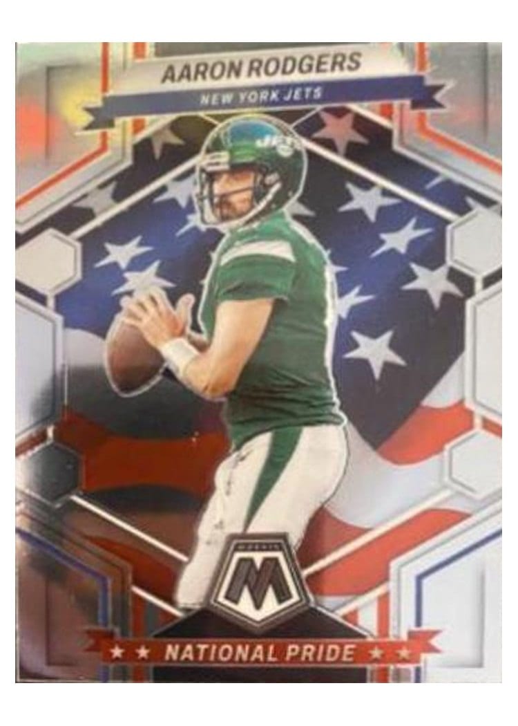 2023 Panini Mosaic Base Set Aaron Rodgers Mosaic #253 card