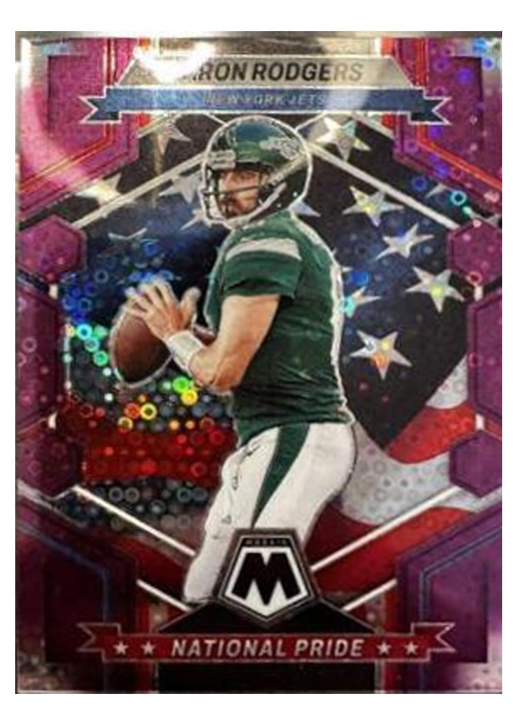 2023 Panini Mosaic Base Set Aaron Rodgers #253 card