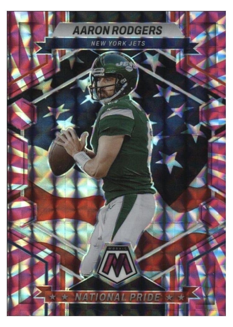 2023 Panini Mosaic Base Set Aaron Rodgers #253 card