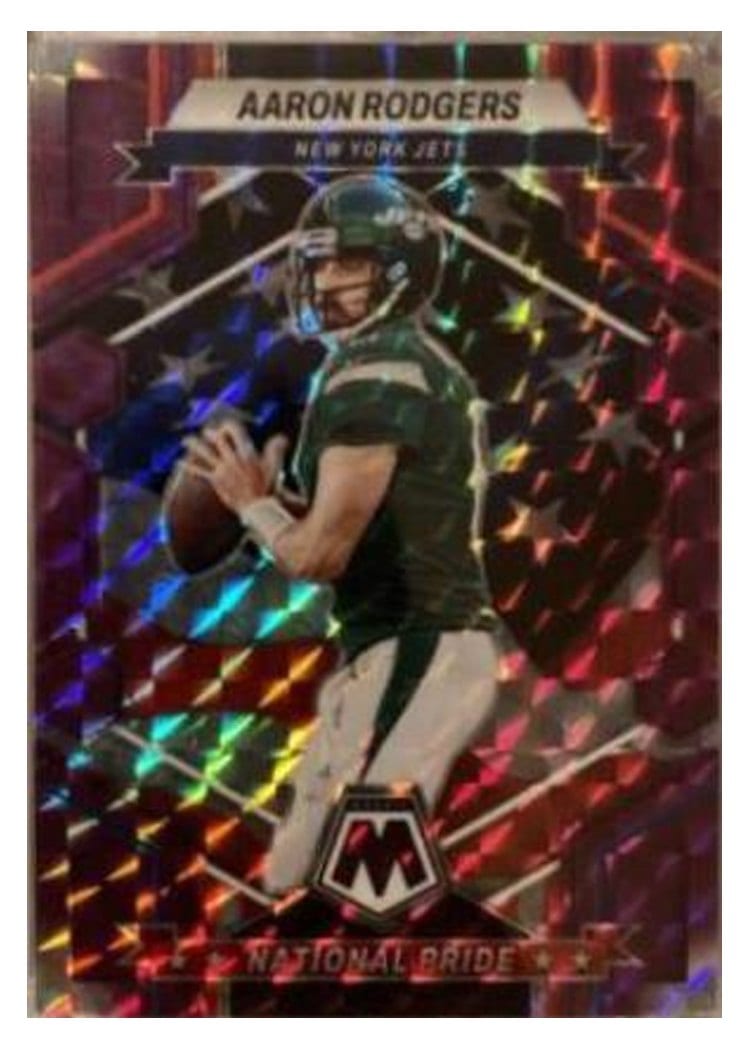 2023 Panini Mosaic Base Set Aaron Rodgers #253 card