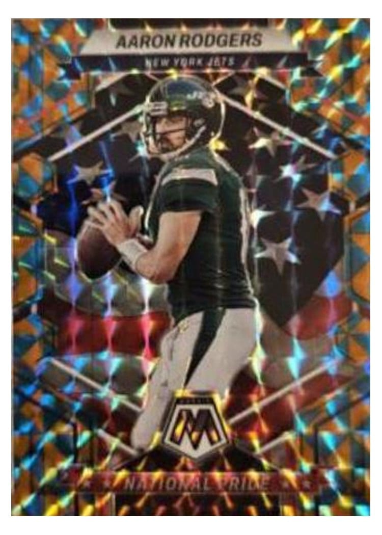 2023 Panini Mosaic Base Set Aaron Rodgers #253 card