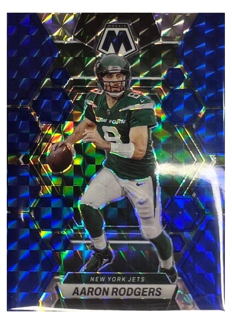 2023 Panini Mosaic Base Set Aaron Rodgers #82 card