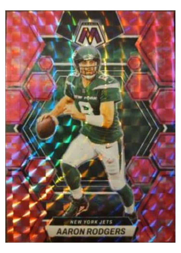 2023 Panini Mosaic Base Set Aaron Rodgers #82 card