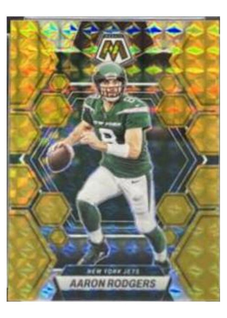 2023 Panini Mosaic Base Set Aaron Rodgers #82 card