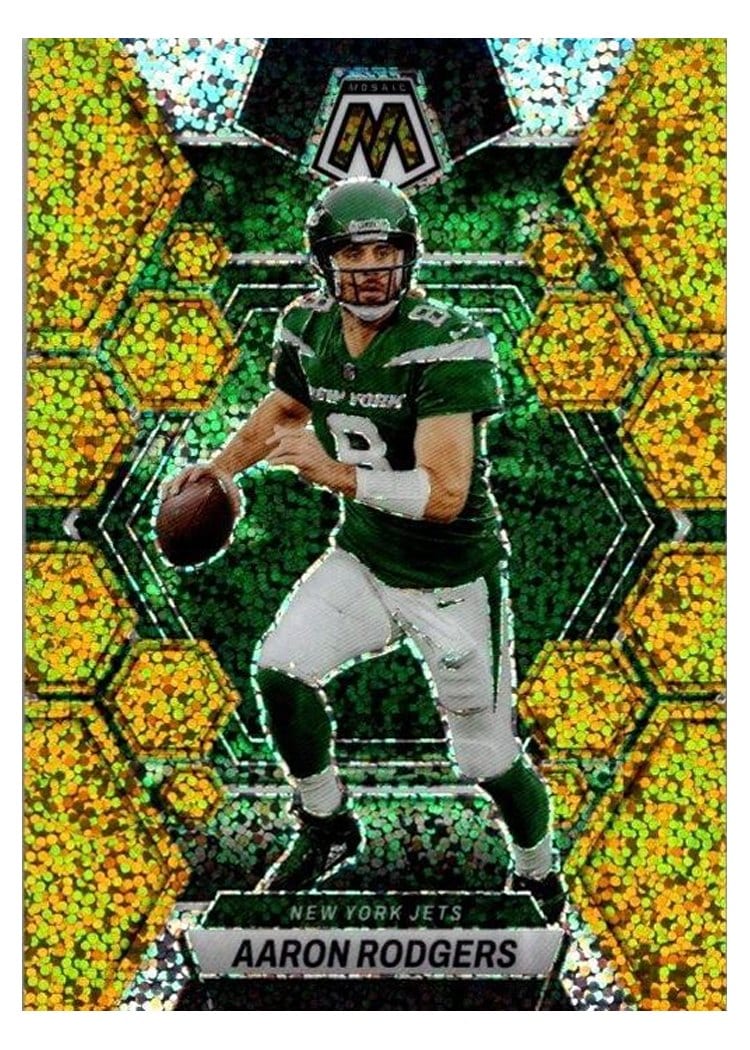 2023 Panini Mosaic Base Set Aaron Rodgers #82 card