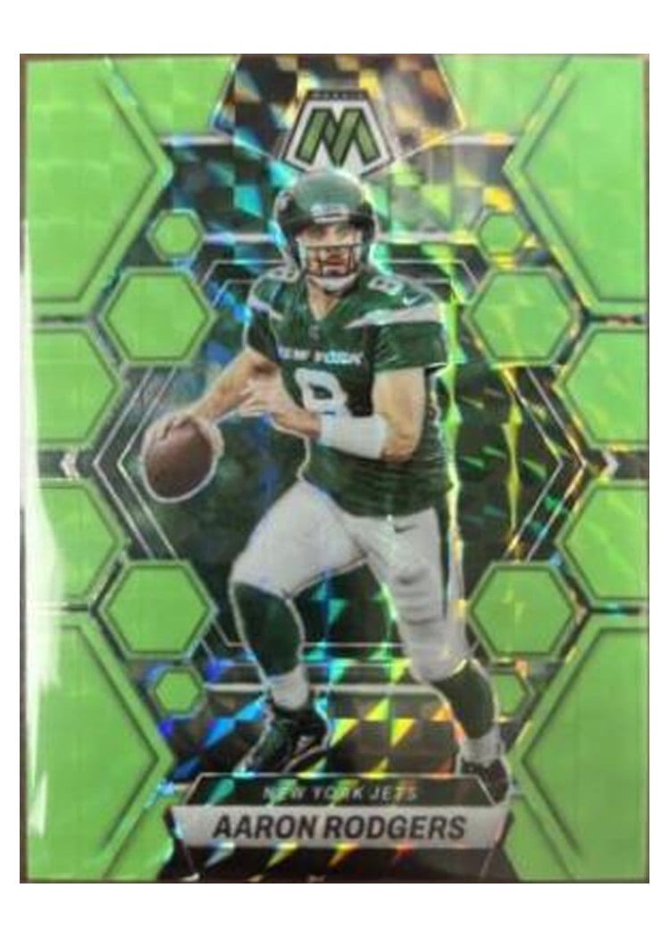 2023 Panini Mosaic Base Set Aaron Rodgers #82 card