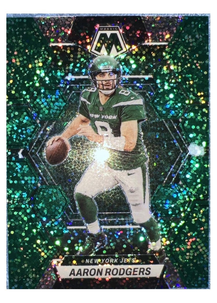 2023 Panini Mosaic Base Set Aaron Rodgers #82 card