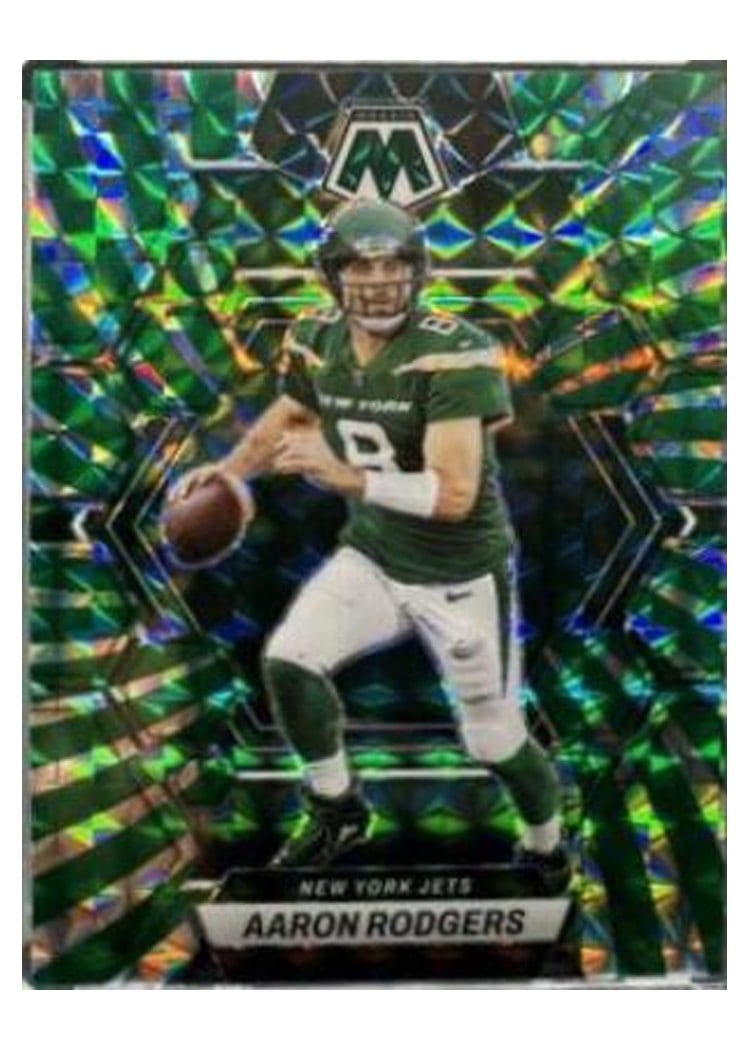 2023 Panini Mosaic Base Set Aaron Rodgers #82 card