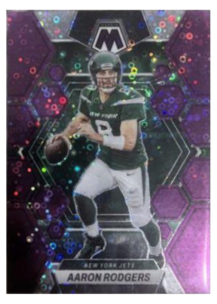2023 Panini Mosaic Base Set Aaron Rodgers #82 card