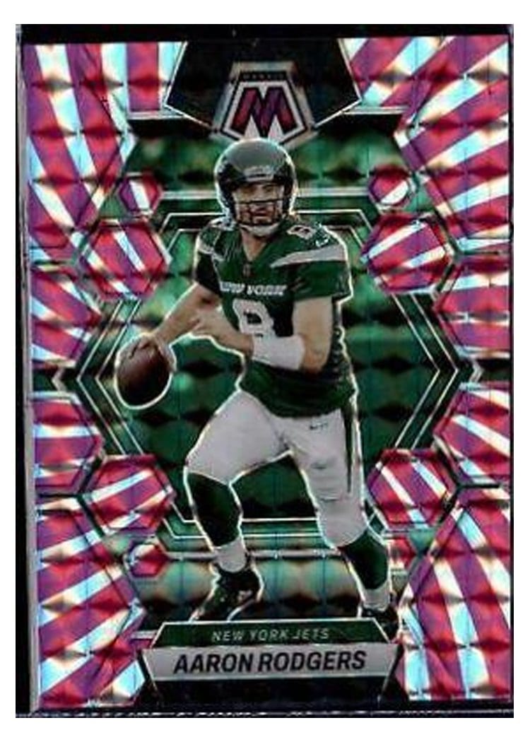 2023 Panini Mosaic Base Set Aaron Rodgers #82 card
