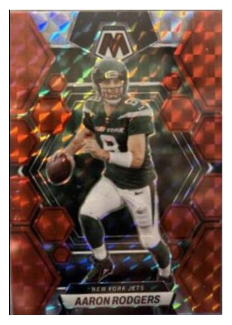 2023 Panini Mosaic Base Set Aaron Rodgers #82 card
