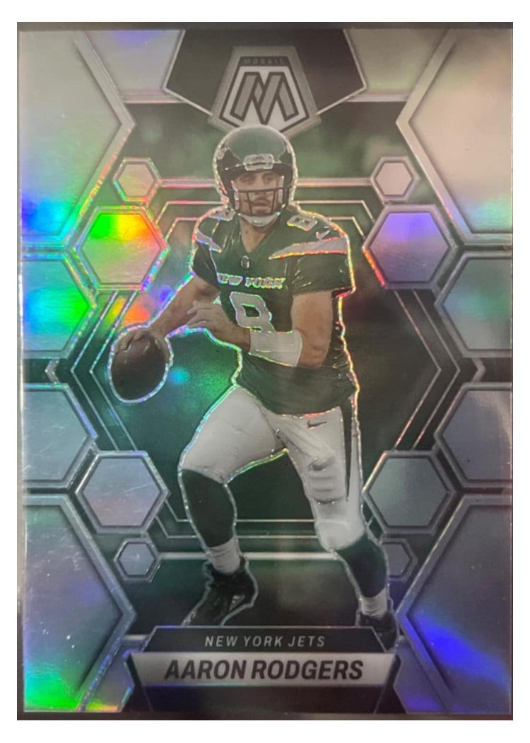 2023 Panini Mosaic Base Set Aaron Rodgers #82 card