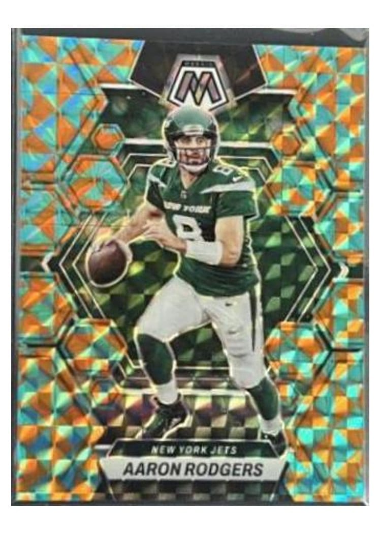 2023 Panini Mosaic Base Set Aaron Rodgers #82 card