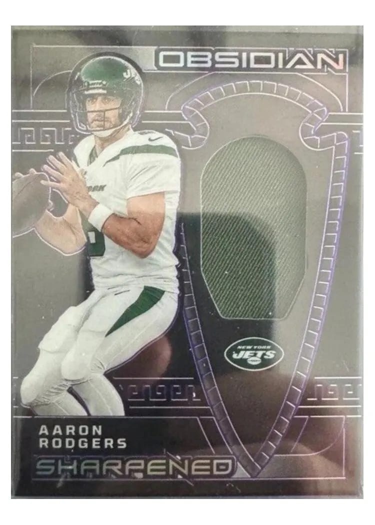 2023 Panini Obsidian Eclipse Aaron Rodgers #ECL-ARO card