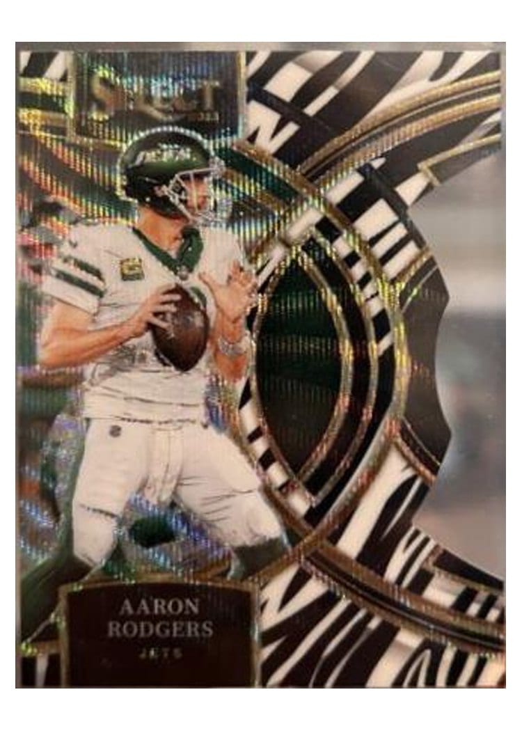 2023 Panini Select Base Set Aaron Rodgers #121 card
