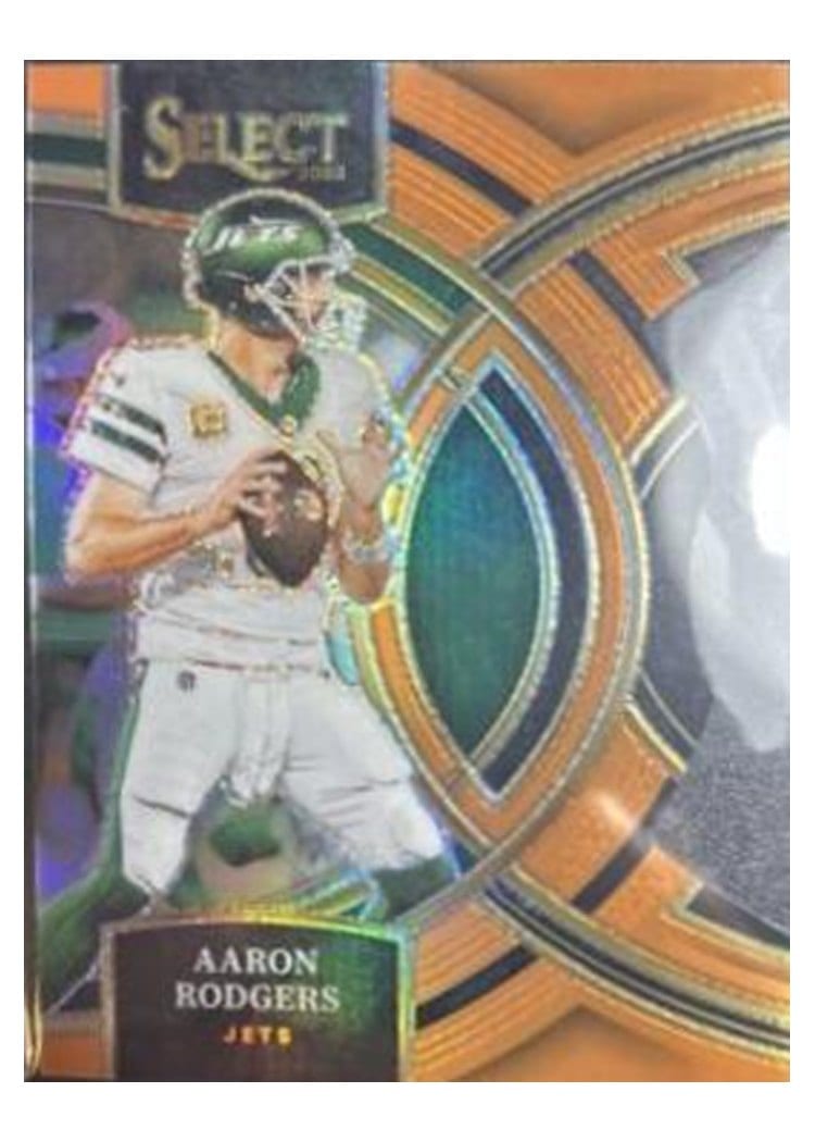2023 Panini Select Base Set Aaron Rodgers #121 card