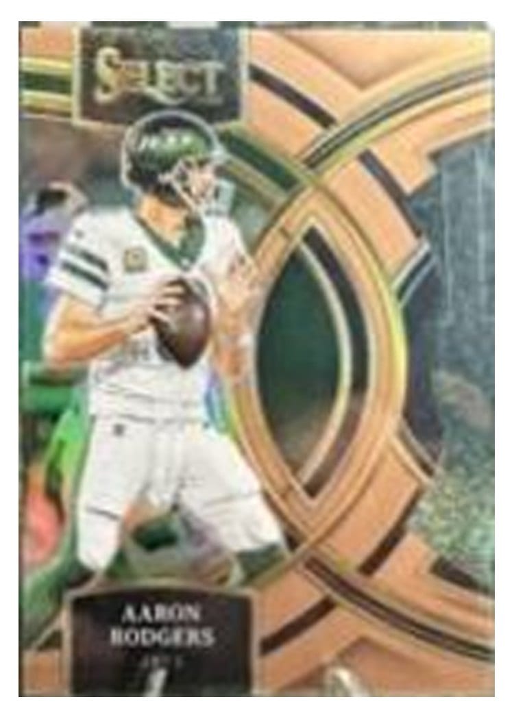 2023 Panini Select Base Set Aaron Rodgers #121 card