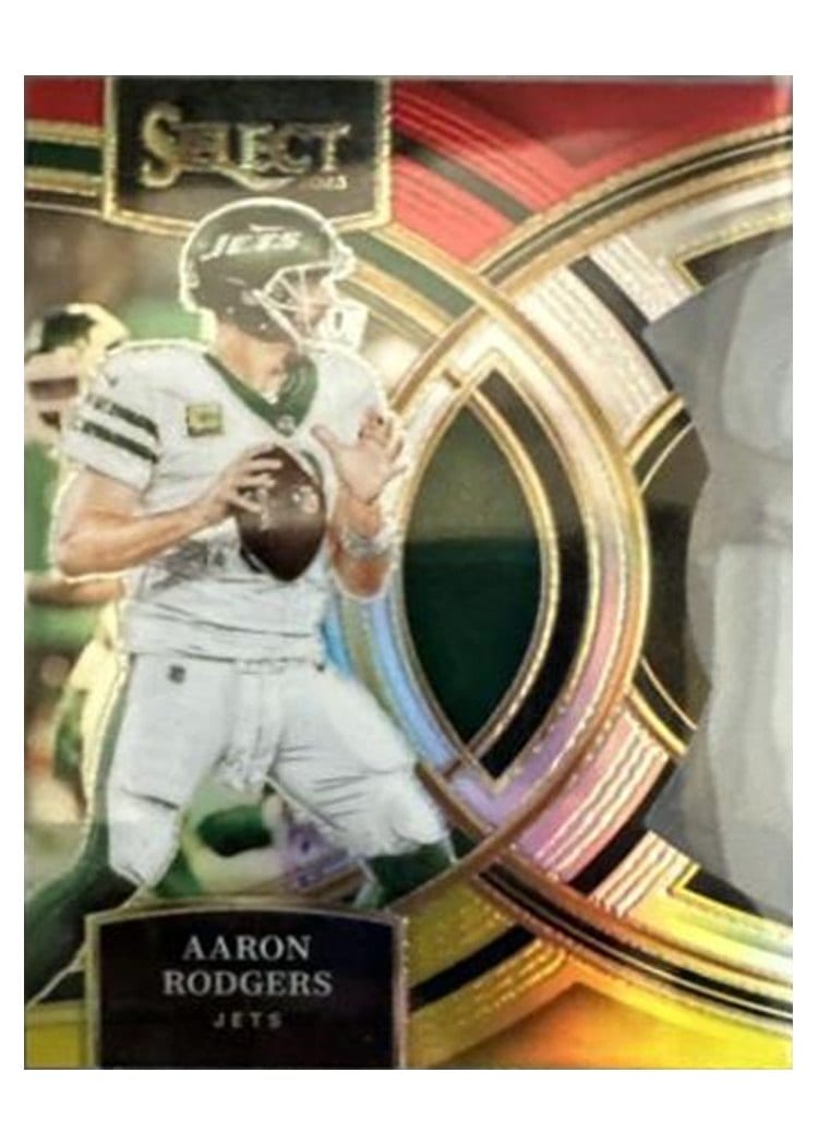 2023 Panini Select Base Set Aaron Rodgers #121 card