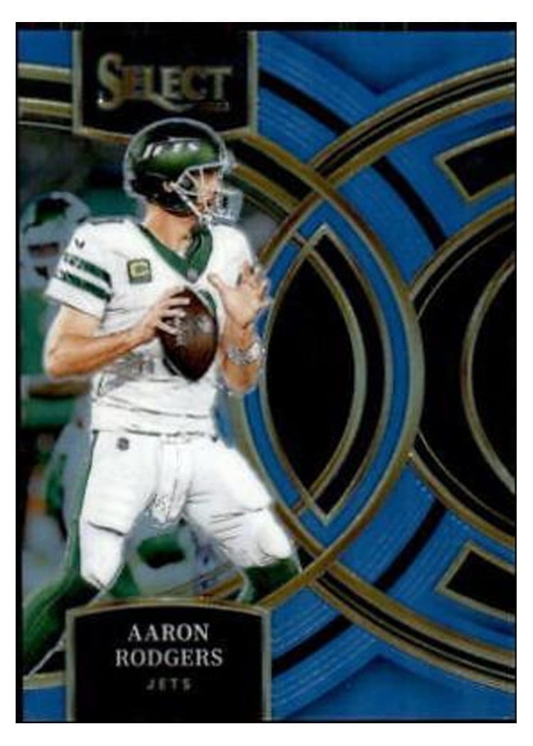 2023 Panini Select Base Set Aaron Rodgers #121 card